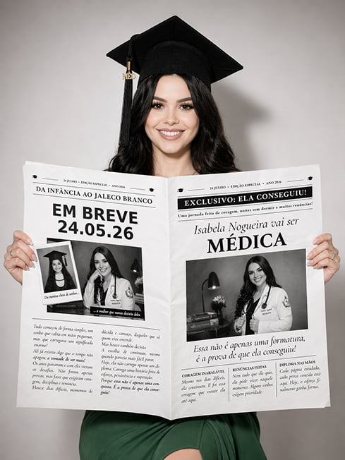 Jornal Personalizado Formatura