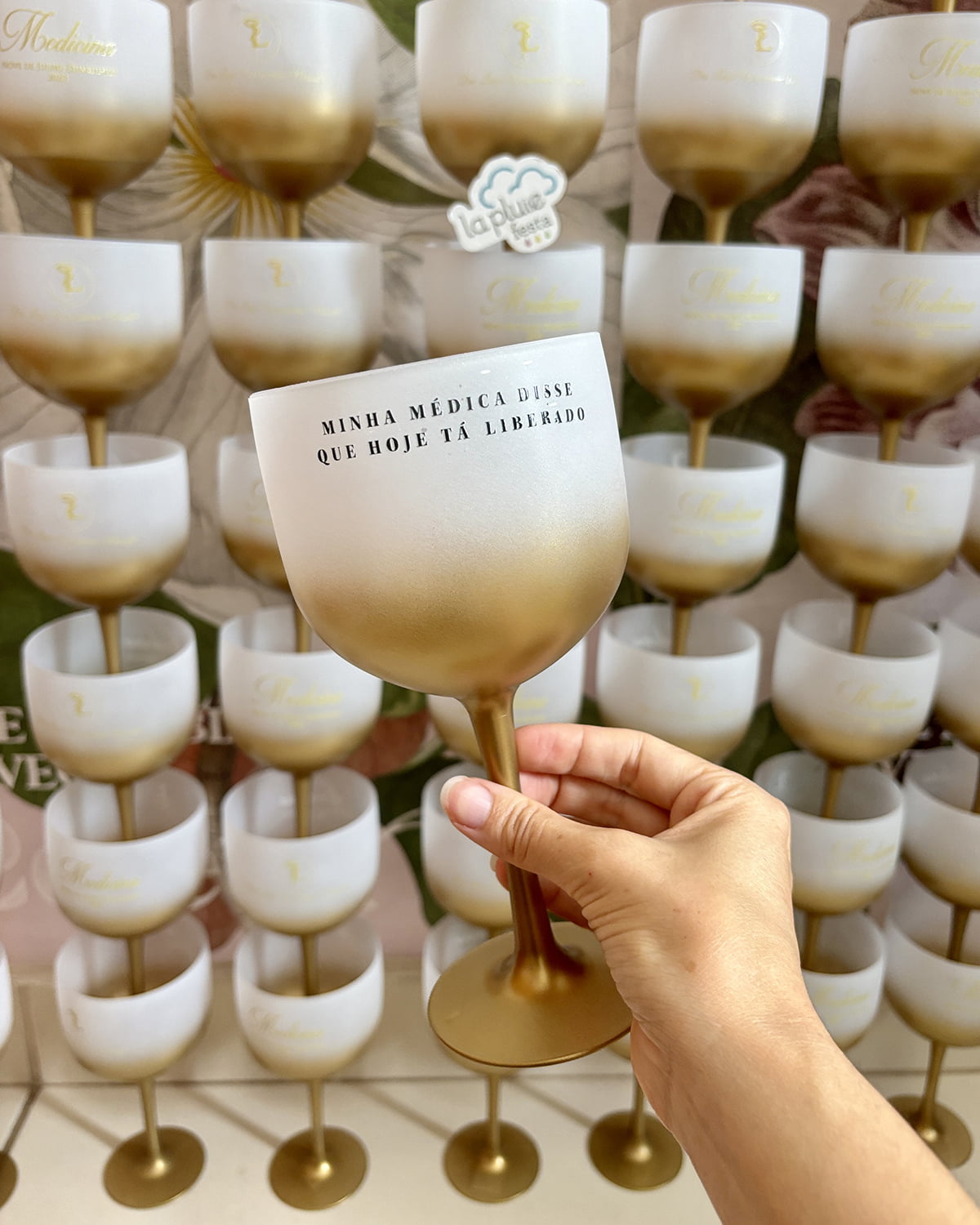 Taça personalizada Formatura