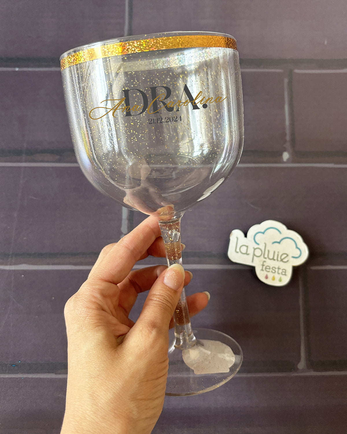 Taça personalizada Formatura