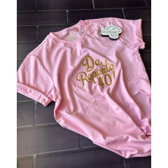 Camiseta 40 Anos Frente e Verso