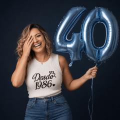 Camiseta 40 anos