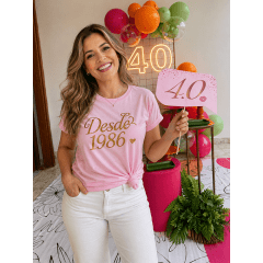 Camiseta 40 anos