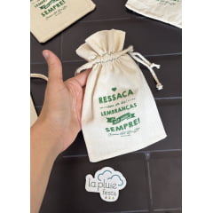 Saquinho Kit Ressaca Personalizado Tecido Formatura Luxo